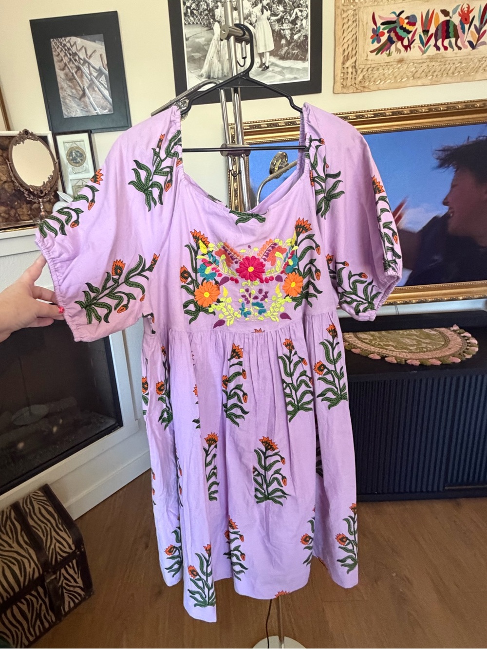 NWT- Sister Mary Lilac Floral Dress